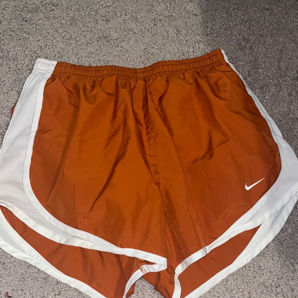 Nike burnt orange athletic shorts - size women’s small